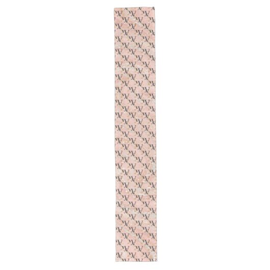 Chemin De Table Long Lettre W (Devant)