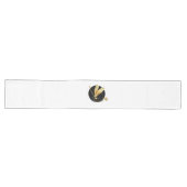 Chemin De Table Long libellule d'or en cercle noir (Horizontal)