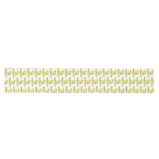 Chemin De Table Long Limoncello (Horizontal)