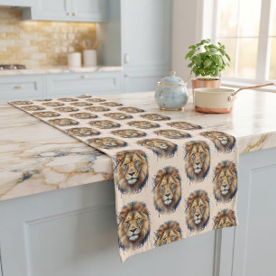 Chemin De Table Long Lion