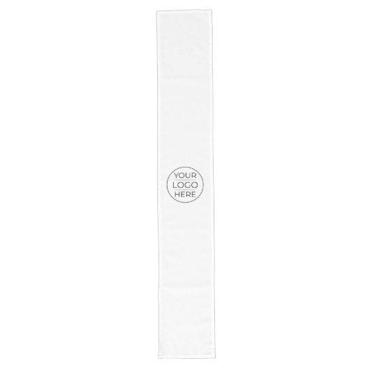 Chemin De Table Long Logo de marque d'entreprise moderne (Devant)