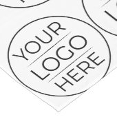 Chemin De Table Long Logo de marque d'entreprise moderne (Coin)