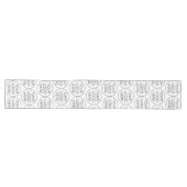 Chemin De Table Long Logo de marque d'entreprise moderne (Horizontal)