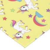 Chemin De Table Long Longue Table Runn Unicornes Jaunes (Coin)