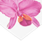 Chemin De Table Long L'orchidée tropicale fleurit le coureur floral de (Coin)