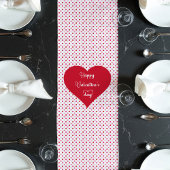 Chemin De Table Long Love Hearts Table Runner Gift for Husband