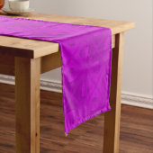 Chemin De Table Long Luxe Moderne Élégant Coeur Violet (In Situ)
