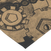 Chemin De Table Long Machines à vapeur (Brassy) (Coin)