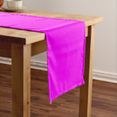 Chemin De Table Long magenta couleur (In Situ)