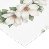 Chemin De Table Long Magnolia Botanical Wreath Wedding Decor Newlyweds (Coin)