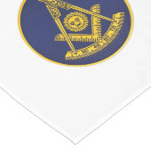 Chemin De Table Long Maître passé Freemason Masonic Masonic Compas (Coin)