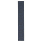 Chemin De Table Long Mandala bleu Cobalt avec symétrie complexe (Devant)