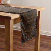 Chemin De Table Long Mandala Brown rustique au charme occidental (In Situ)