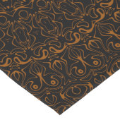 Chemin De Table Long Mandala Brun Rustique au Charme Occidental (Coin)