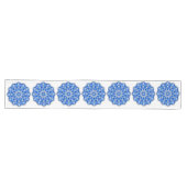 Chemin De Table Long Mandala en bleu (Horizontal)