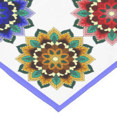 Chemin De Table Long Mandala en différentes couleurs (Coin)