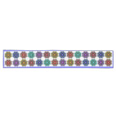 Chemin De Table Long Mandala en différentes couleurs (Horizontal)