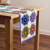 Chemin De Table Long Mandala en différentes couleurs (In Situ)