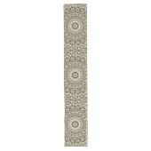 Chemin De Table Long Mandala Tons Terreux Motifs Géométriques Intrinsèq (Devant)
