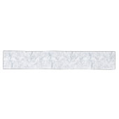 Chemin De Table Long Marbre blanc classique (Horizontal)