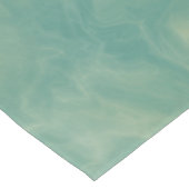 Chemin De Table Long marbre vert abstrait (Coin)