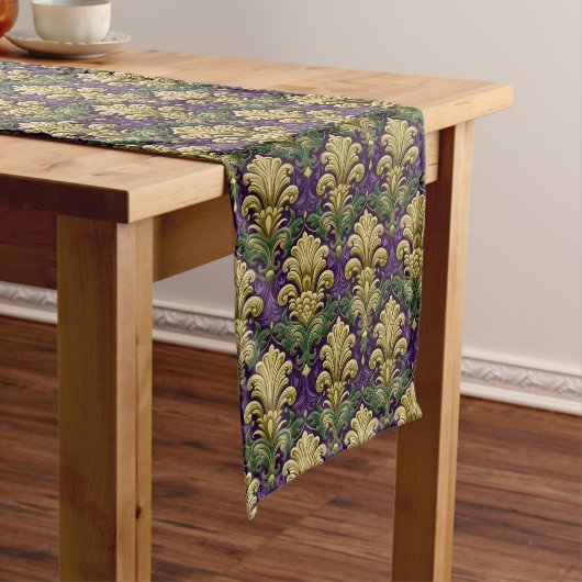Chemin De Table Long Mardi Gras Print (In Situ)