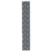 Chemin De Table Long Mardi Gras Print (Devant)