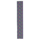 Chemin De Table Long Mardi Gras Print (Devant)