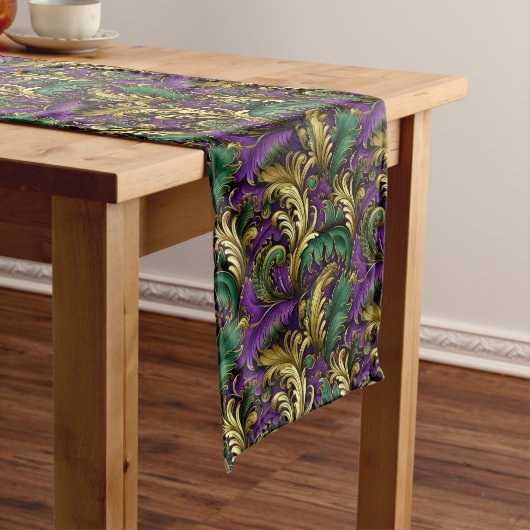 Chemin De Table Long Mardi Gras Print (In Situ)