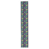 Chemin De Table Long Mardi Gras Print (Devant)
