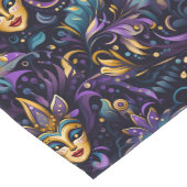 Chemin De Table Long Mardi Gras Print (Coin)
