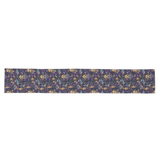 Chemin De Table Long Mardi Gras Print (Horizontal)