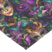 Chemin De Table Long Mardi Gras Print (Coin)