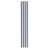 CHEMIN DE TABLE LONG MARINE BLEU OR BLANC BLANC BLANC COURNER TABLE STR (Devant)