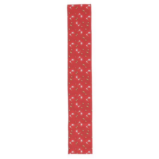 Chemin De Table Long Martini Westies Table Runner (Devant)