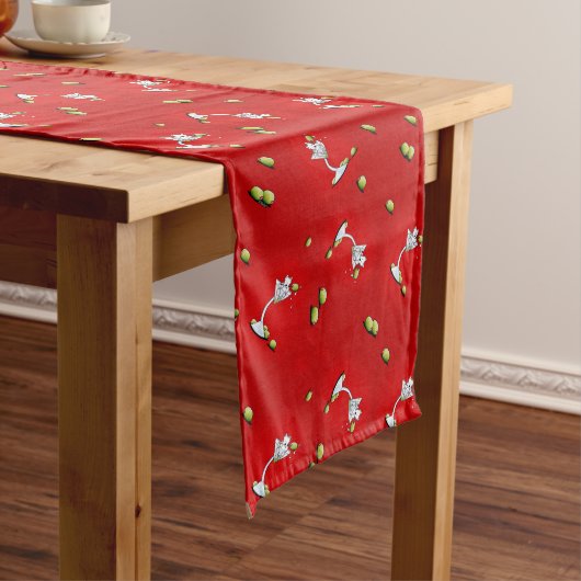 Chemin De Table Long Martini Westies Table Runner (In Situ)