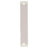 Chemin De Table Long Mauve & Sable Monogramme (Devant)