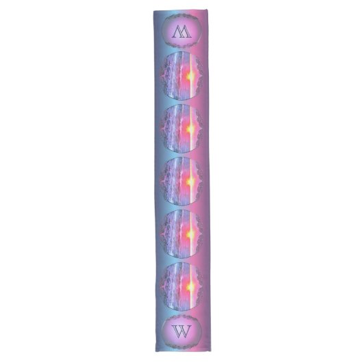 Chemin De Table Long Mexique Sunset 0909 Table Runner (Devant)