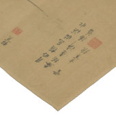 Chemin De Table Long Ming Dynasty Plum Blossoms & Birds par Chen Jiru (Coin)