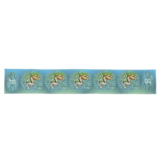 Chemin De Table Long Mismaloya Pelicans 0329 (Horizontal)