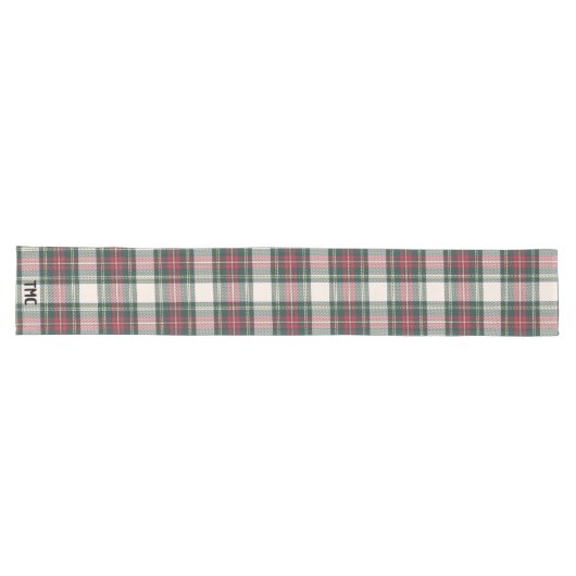 Chemin De Table Long Moderne Agritourisme Plaid INITIALES Vacances Inte (Horizontal)
