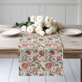 Chemin De Table Long Moelleux Pastel Victorian Floral Table Runer