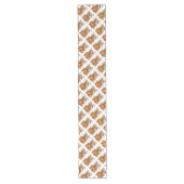 Chemin De Table Long Moisson d'automne Thanksgiving Table Runer (Devant)