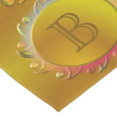 Chemin De Table Long Monogram Ceviche Danseuses du Festival mexicain 25 (Coin)