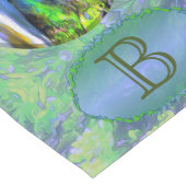 Chemin De Table Long Monogramme Jamaïcain River Raft Ride J001 (Coin)