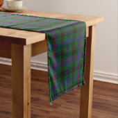 Chemin De Table Long Monogrammed Davidson Plaid Table Runner (In Situ)