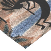 Chemin De Table Long Mosaïque du désert sud-ouest de Kokopelli (Coin)