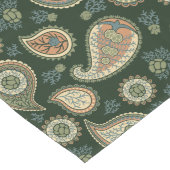 Chemin De Table Long Motif Cypress Paisley (Coin)