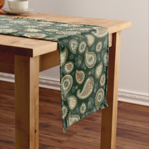 Chemin De Table Long Motif Cypress Paisley