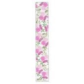Chemin De Table Long Motif d'aquarelle Flower Bells (Devant)